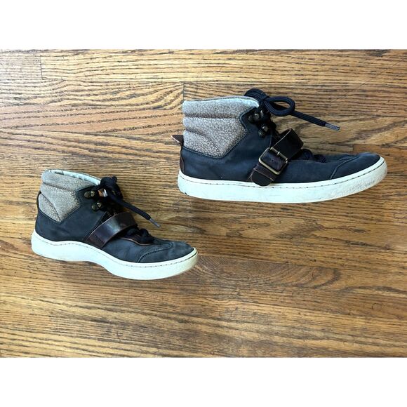 Alexander McQueen x Puma Gray High Top Sneakers Trainers Shoes  Women's Size 8 - Picture 3 of 11